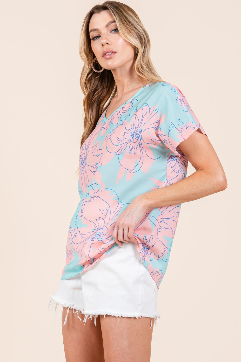 The Showstopper Floral Short Sleeve T-Shirt