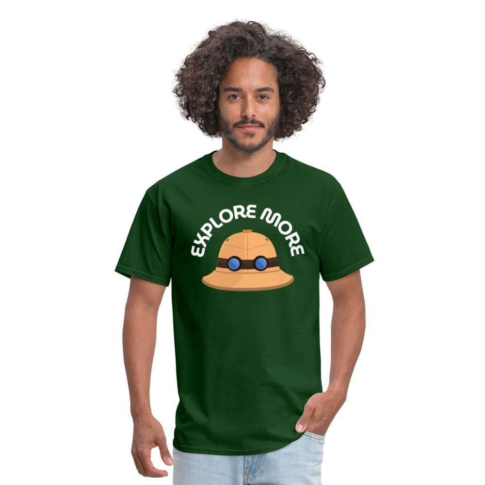 TRAVEL TSHIRT - forest green