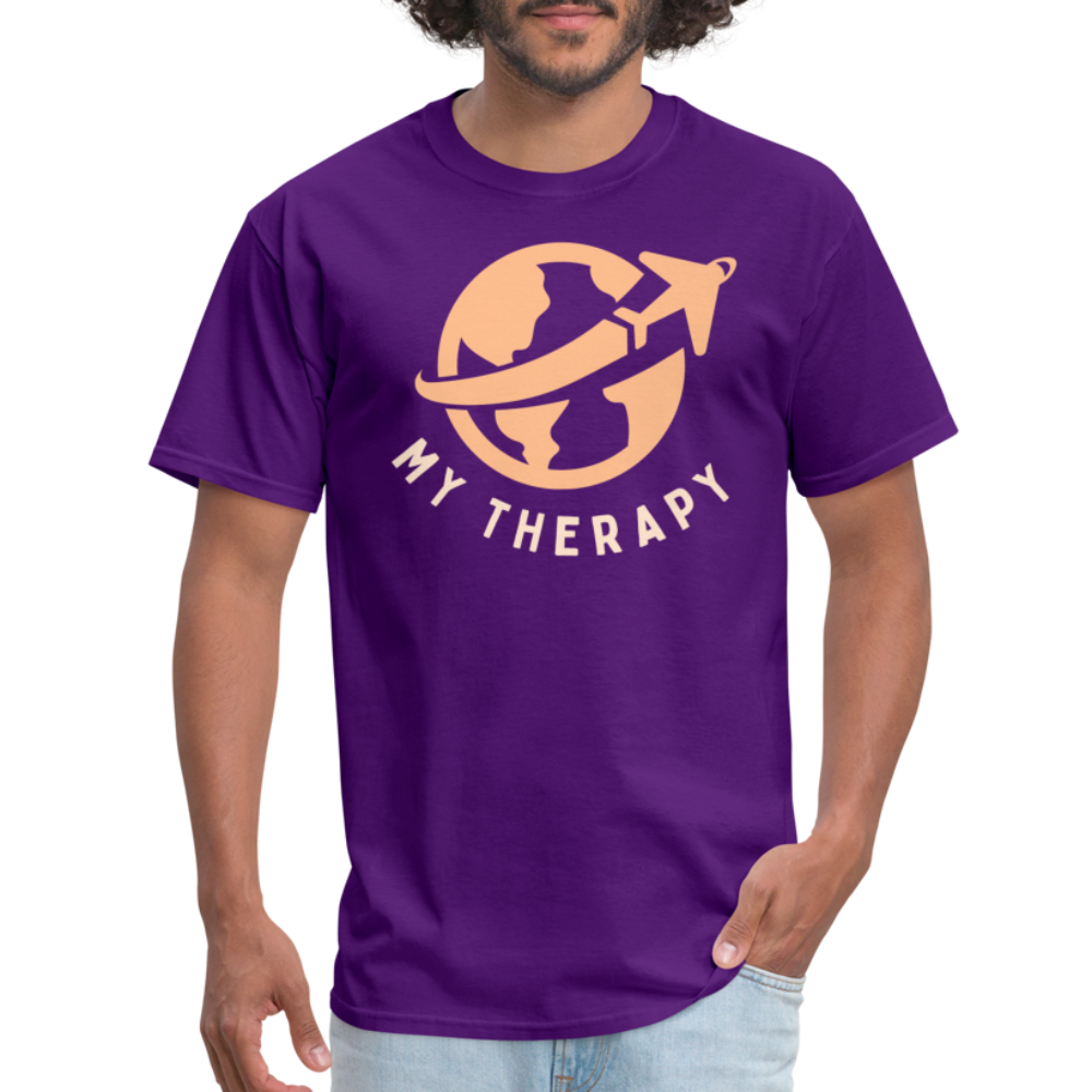 TRAVEL TSHIRT - purple