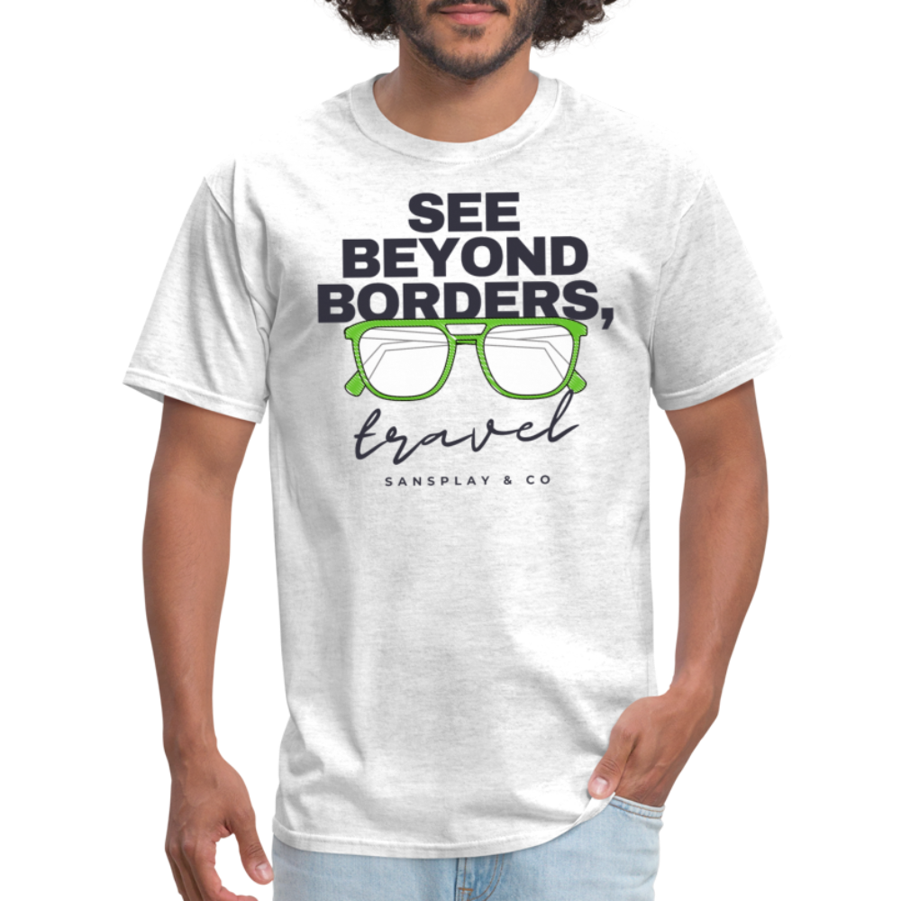 TRAVEL TSHIRT - light heather gray