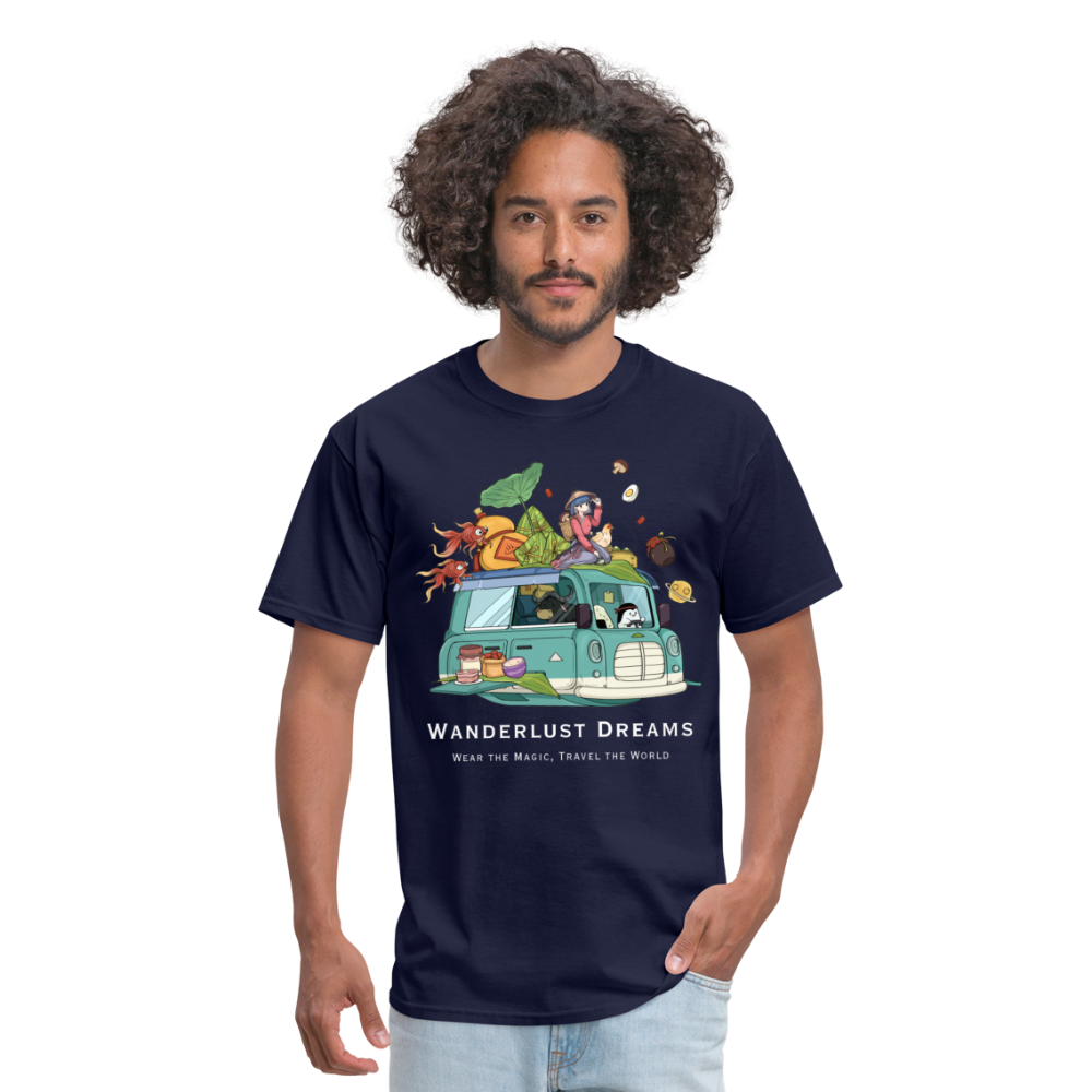 TRAVEL TSHIRT - navy