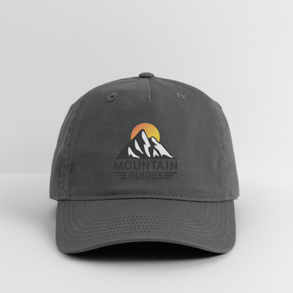 Organic Baseball Cap - charcoal