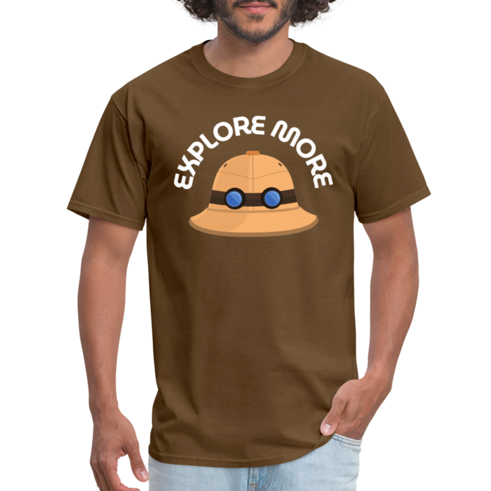 TRAVEL TSHIRT - brown