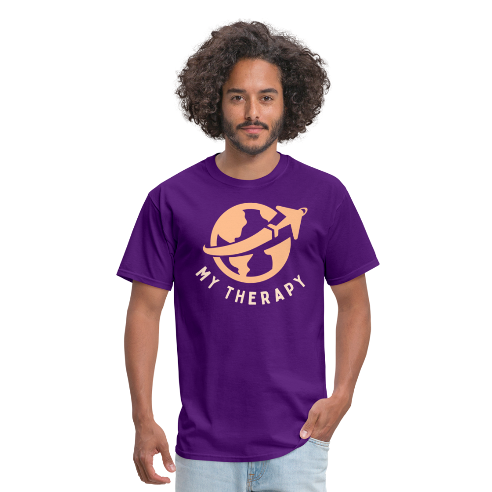 TRAVEL TSHIRT - purple