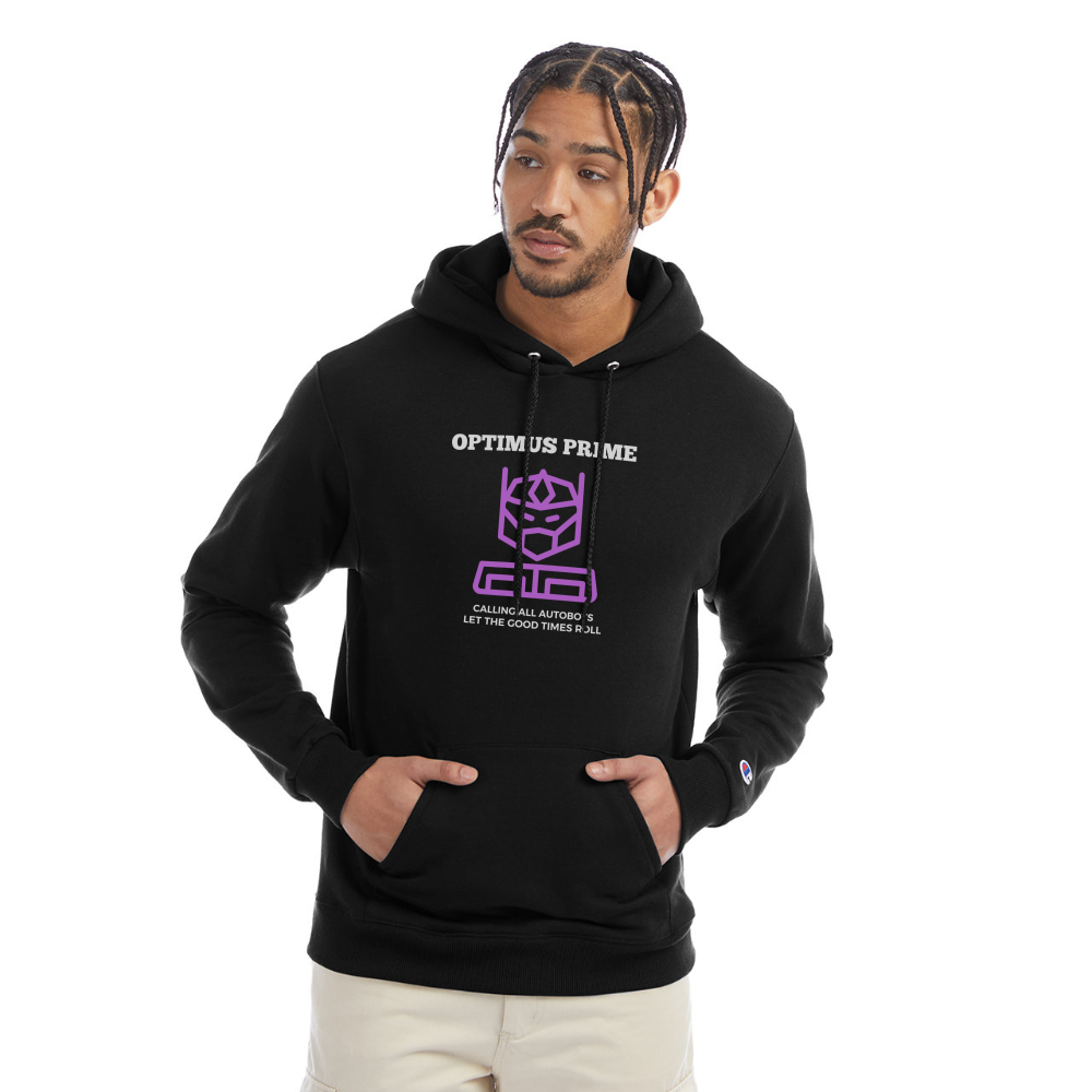 Champion Unisex Powerblend Hoodie - black