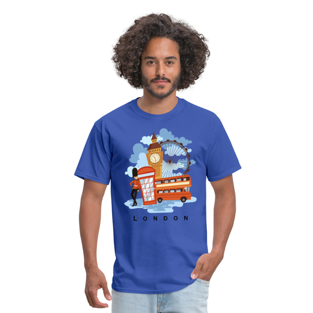 TRAVEL TSHIRT - royal blue