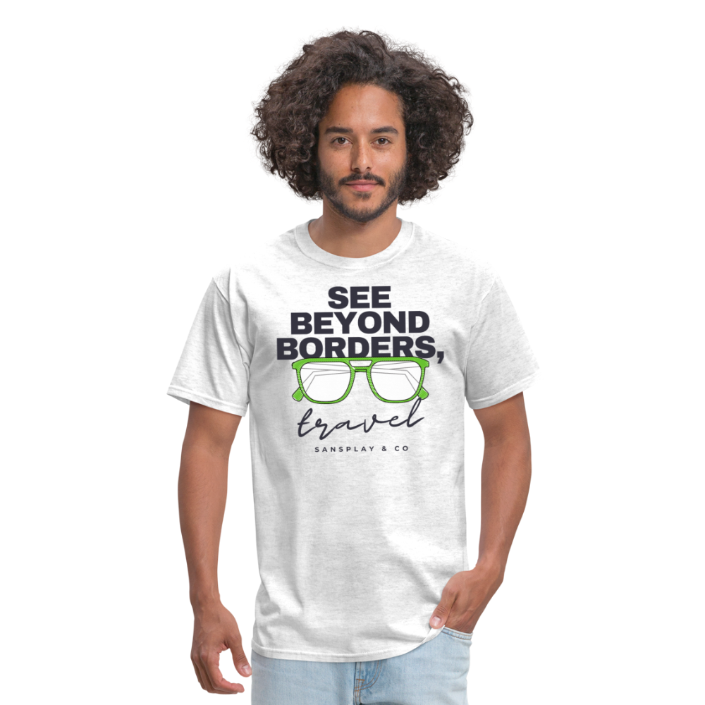 TRAVEL TSHIRT - light heather gray