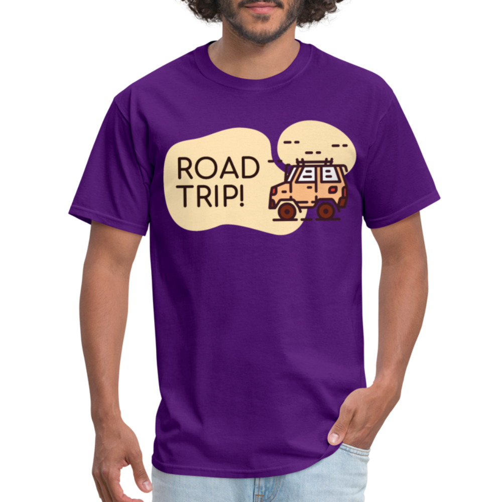 TRAVEL TSHIRT - purple