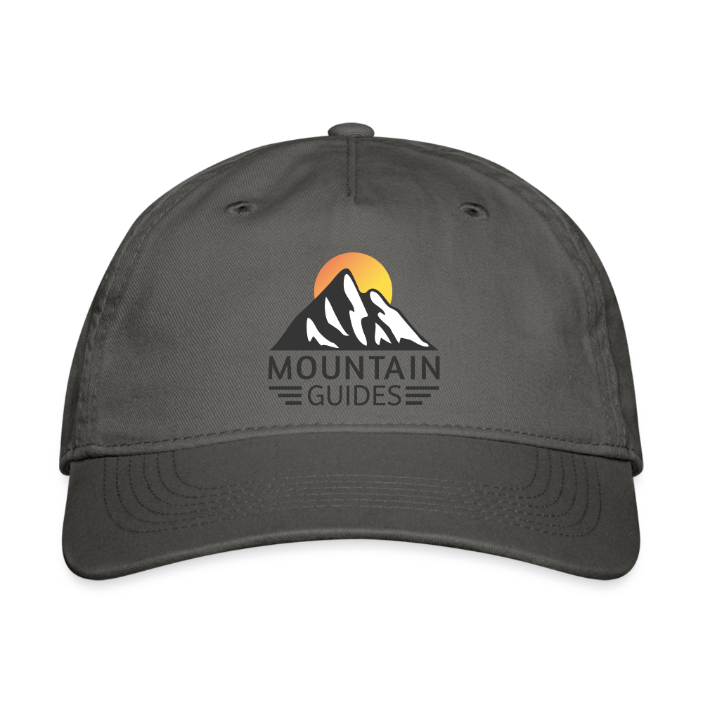 Organic Baseball Cap - charcoal