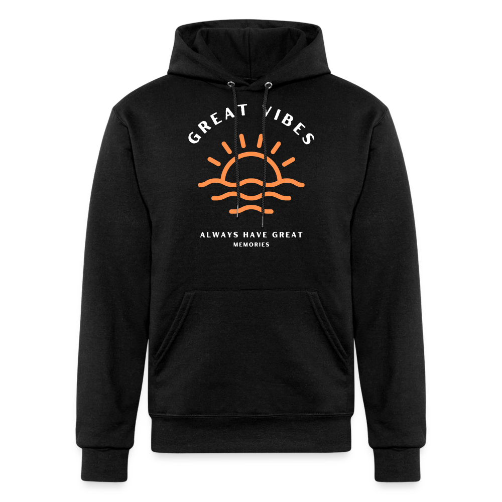 Champion Unisex Powerblend Hoodie - black