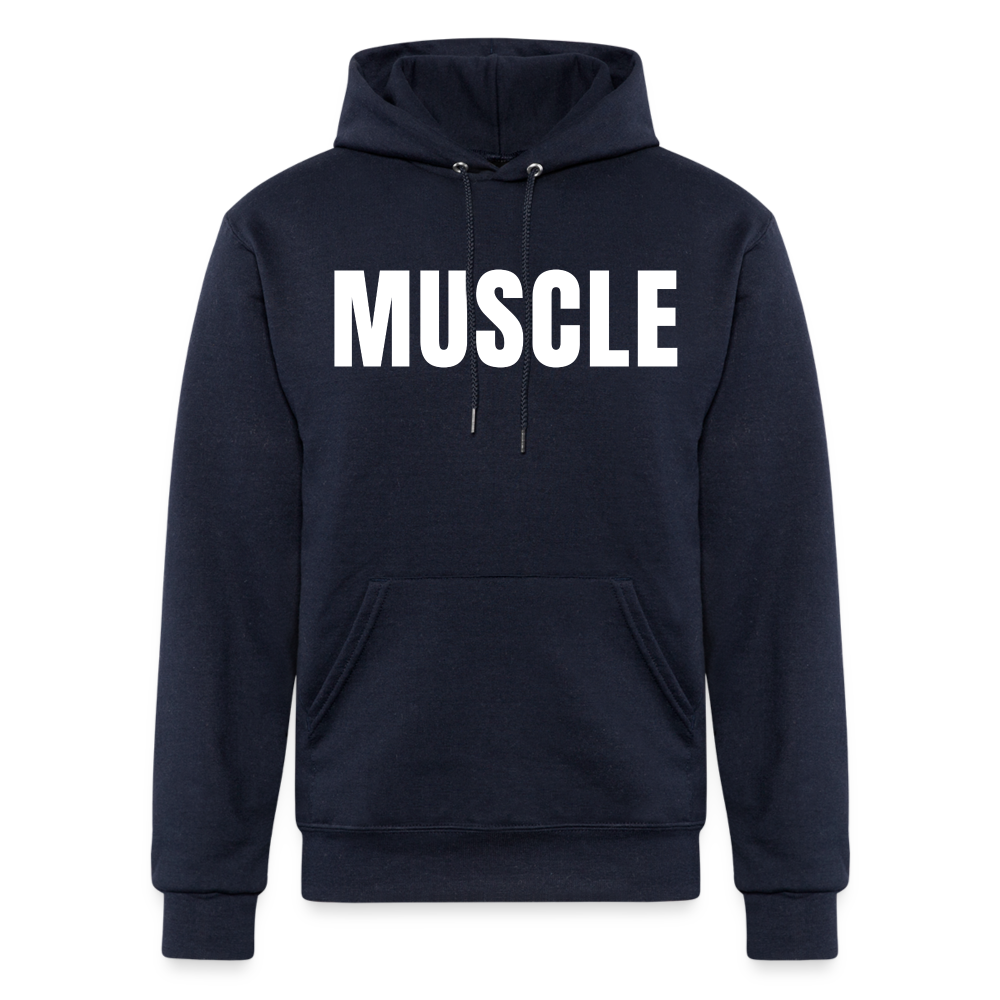 Champion Unisex Powerblend Hoodie - navy