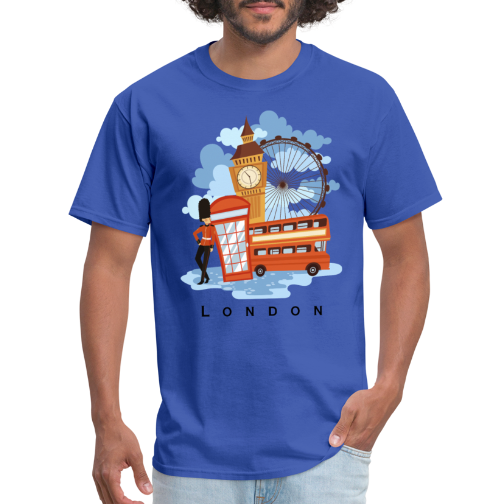 TRAVEL TSHIRT - royal blue