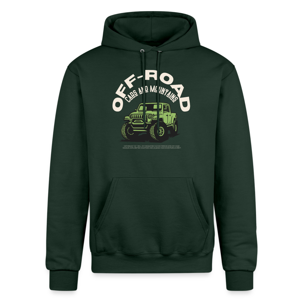 Champion Unisex Powerblend Hoodie - Dark Green
