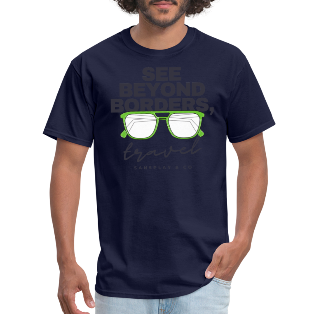 TRAVEL TSHIRT - navy