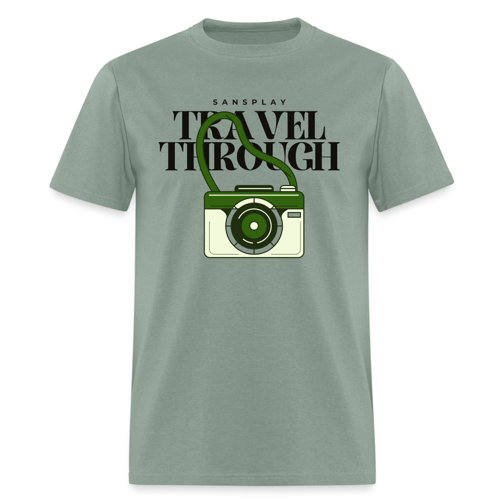TRAVEL TSHIRT - sage