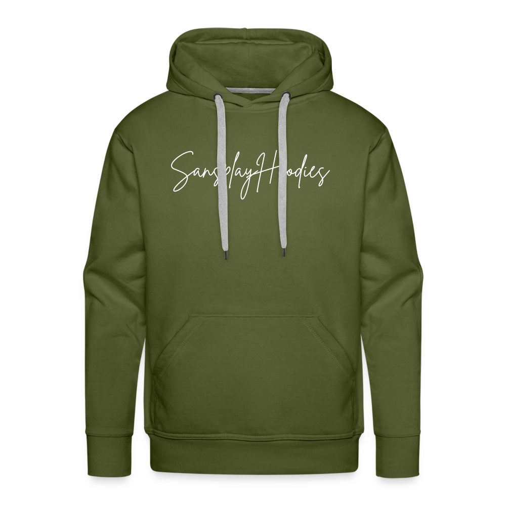 The Amethyst Premium Hoodie - olive green