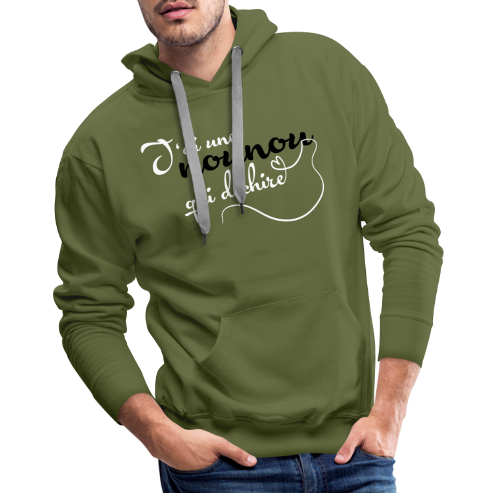 The Sovereign Premium Hoodie - olive green