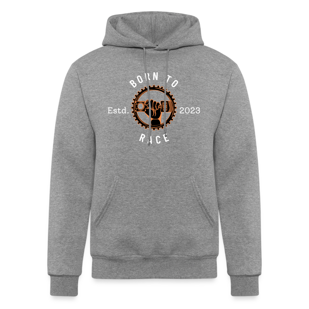 Champion Unisex Powerblend Hoodie - heather gray
