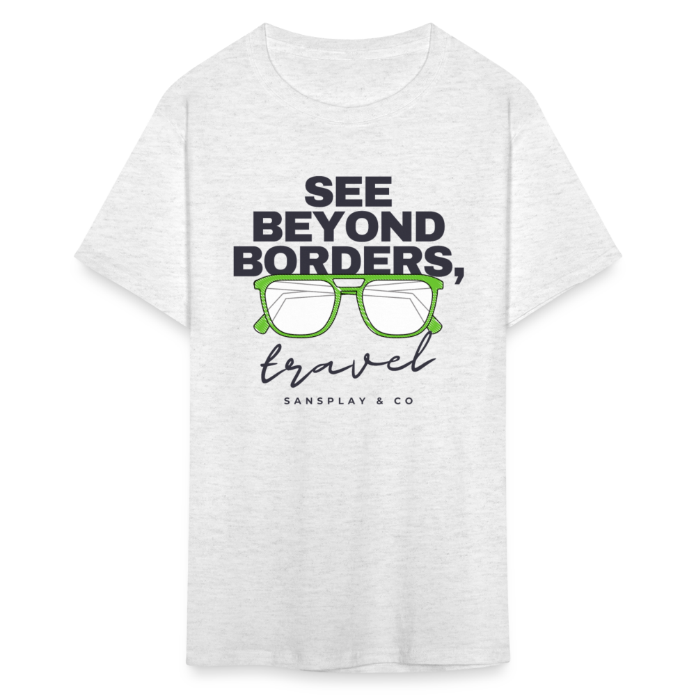 TRAVEL TSHIRT - light heather gray