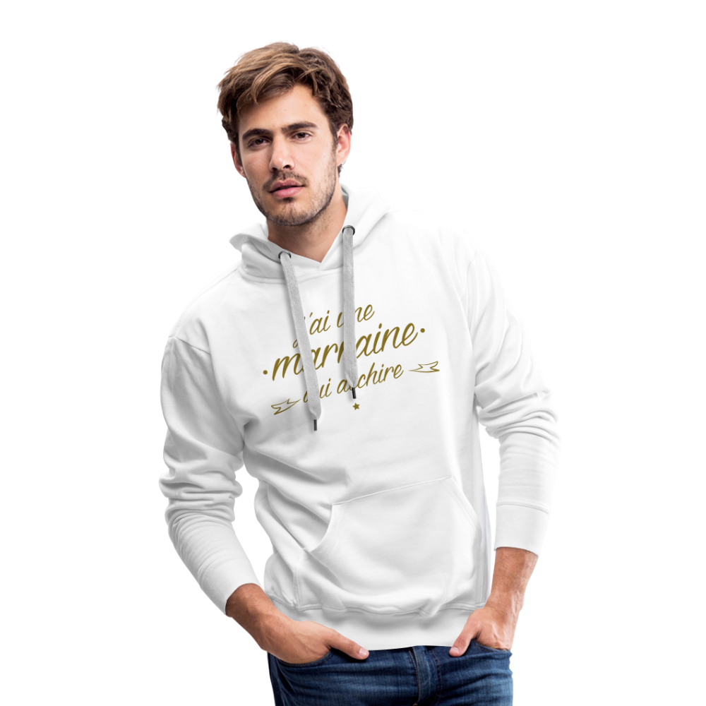 The Amethyst Premium Hoodie - white