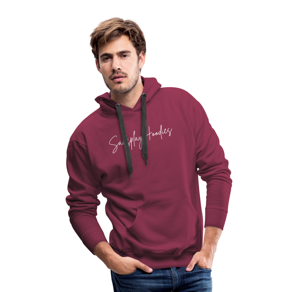 The Sovereign Premium Hoodie - burgundy