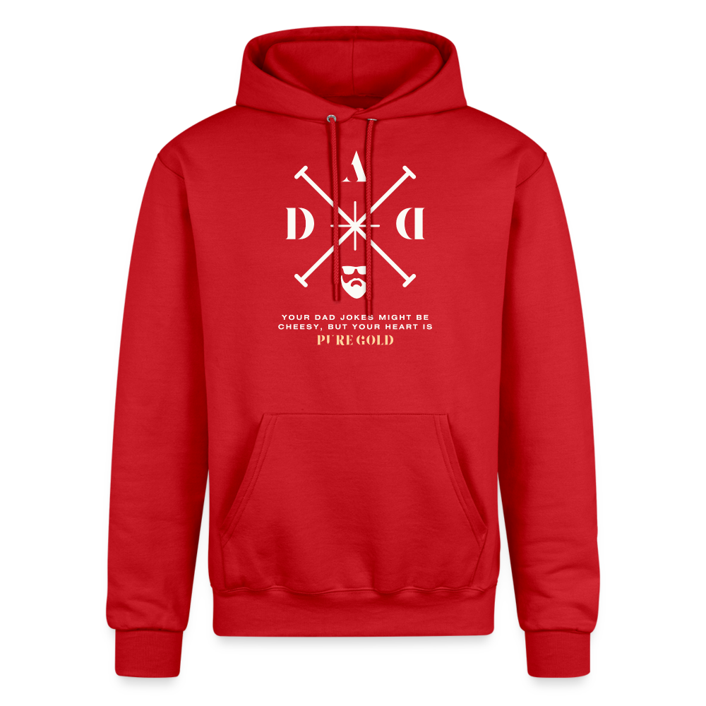 Champion Unisex Powerblend Hoodie - Scarlet