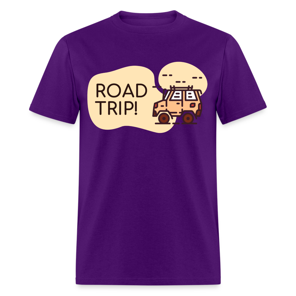 TRAVEL TSHIRT - purple