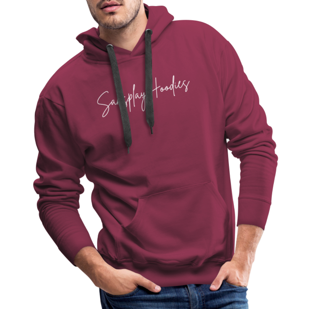 The Sovereign Premium Hoodie - burgundy