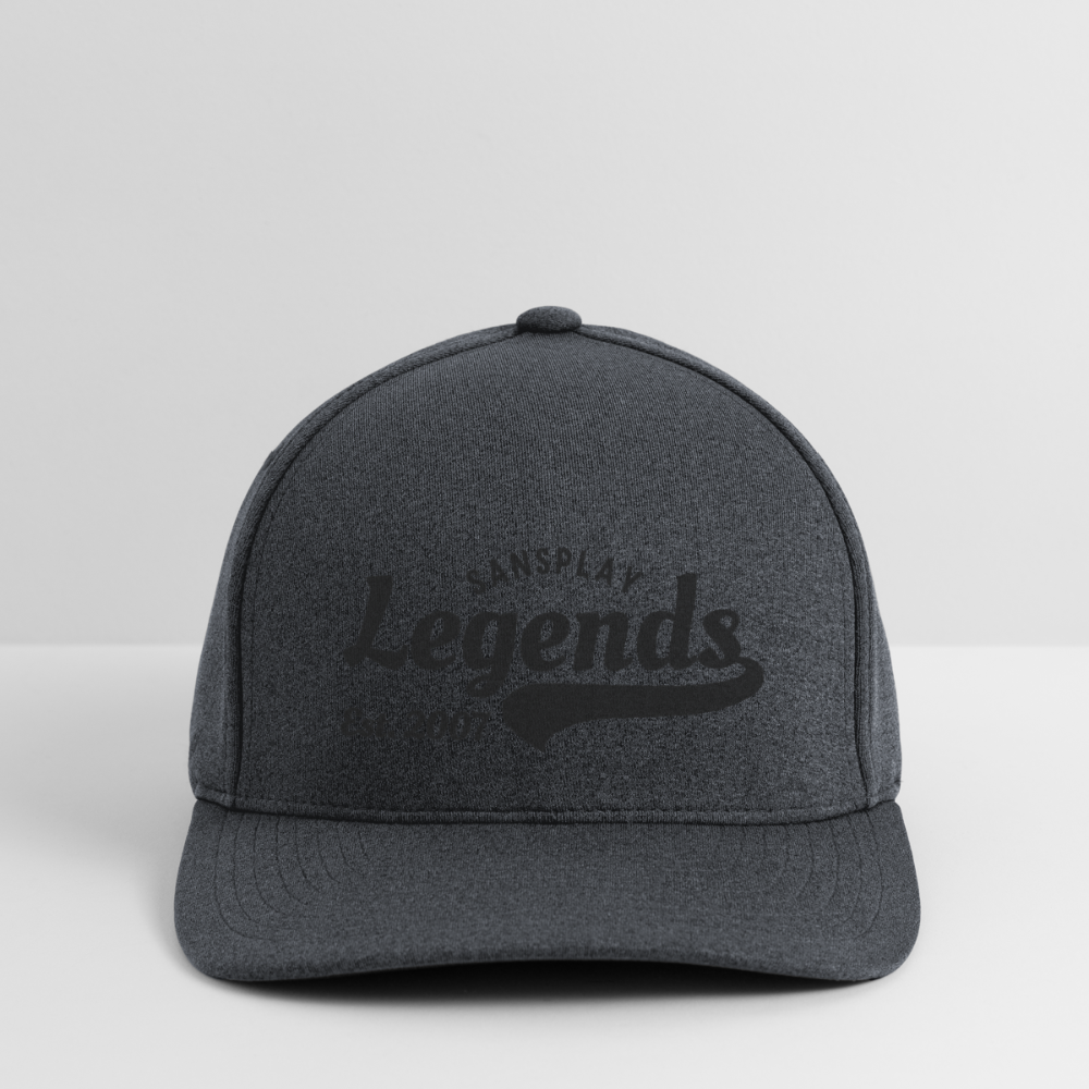 Soul Stitch Baseball Cap - dark heather gray