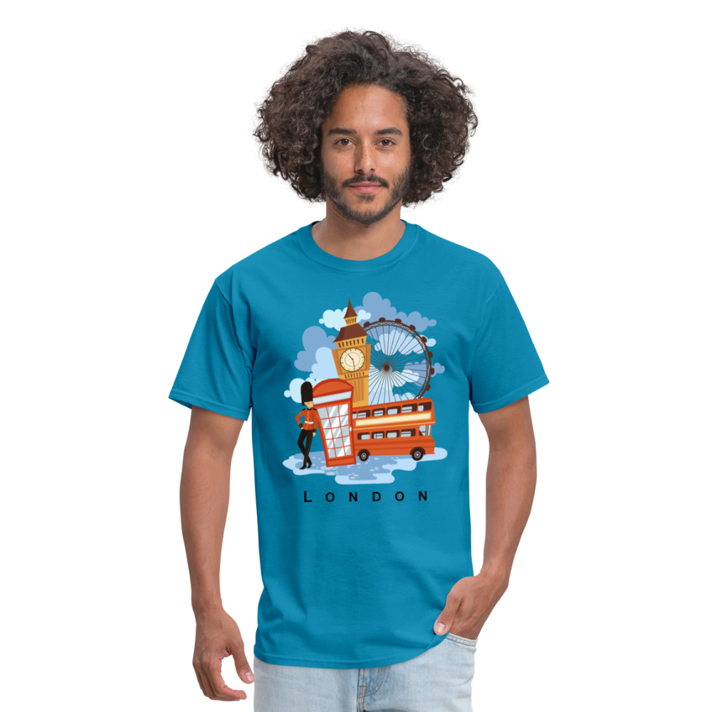 TRAVEL TSHIRT - turquoise