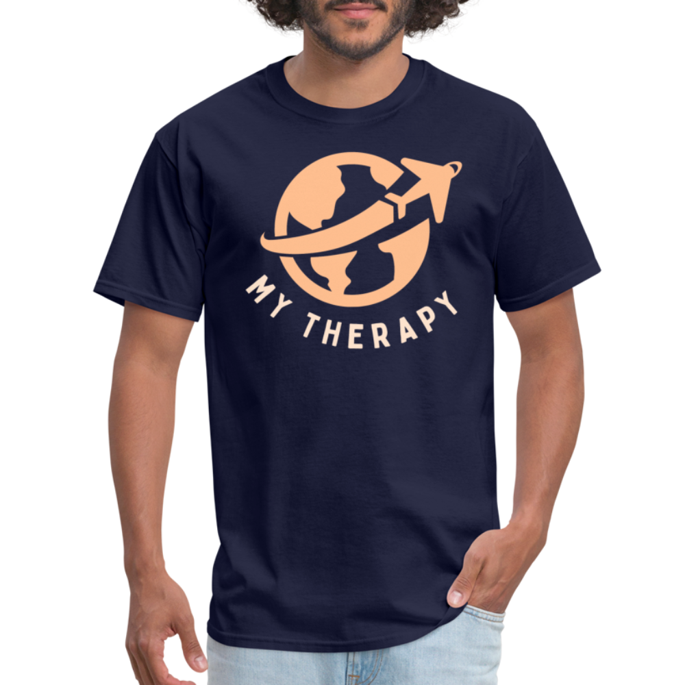 TRAVEL TSHIRT - navy