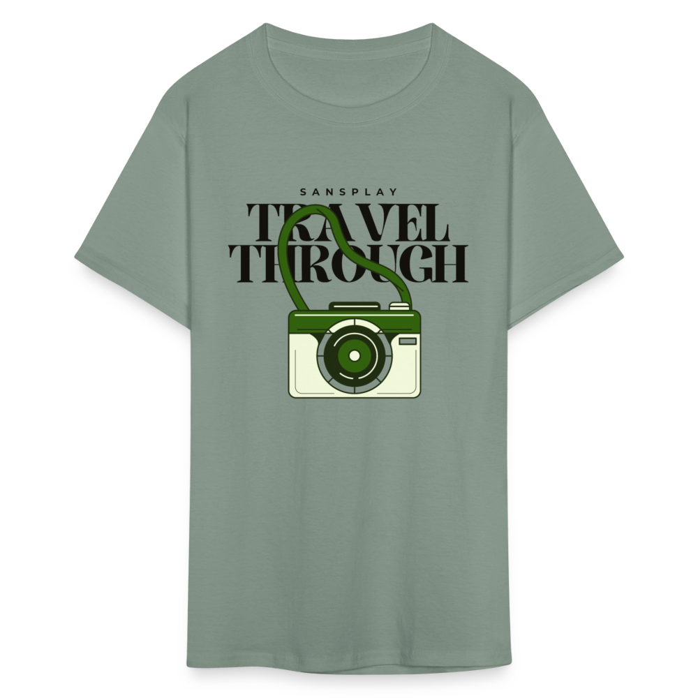 TRAVEL TSHIRT - sage