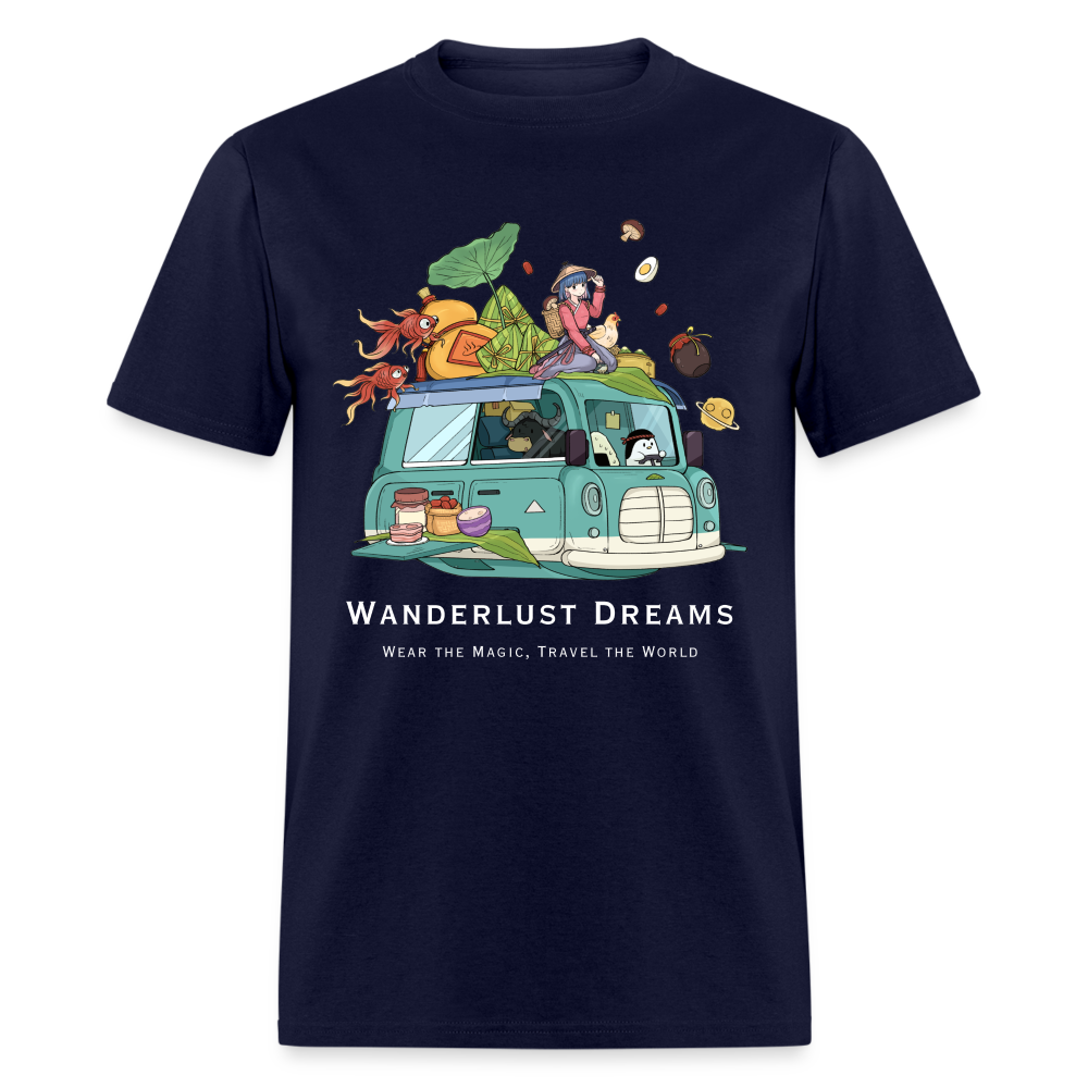 TRAVEL TSHIRT - navy