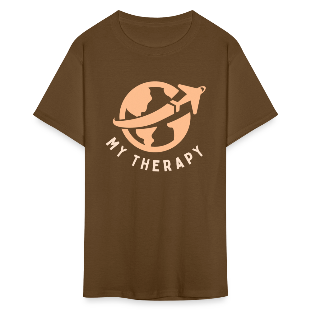 TRAVEL TSHIRT - brown
