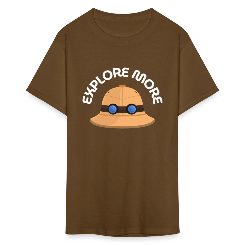 TRAVEL TSHIRT - brown
