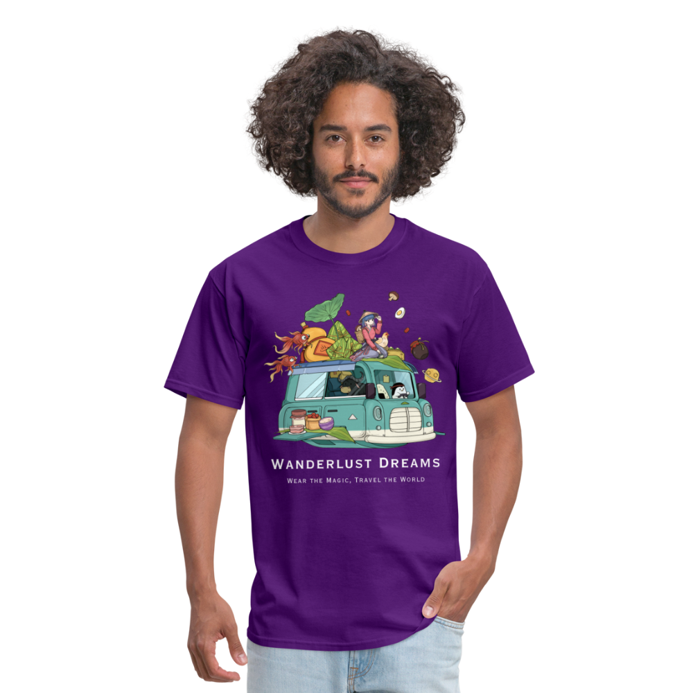 TRAVEL TSHIRT - purple