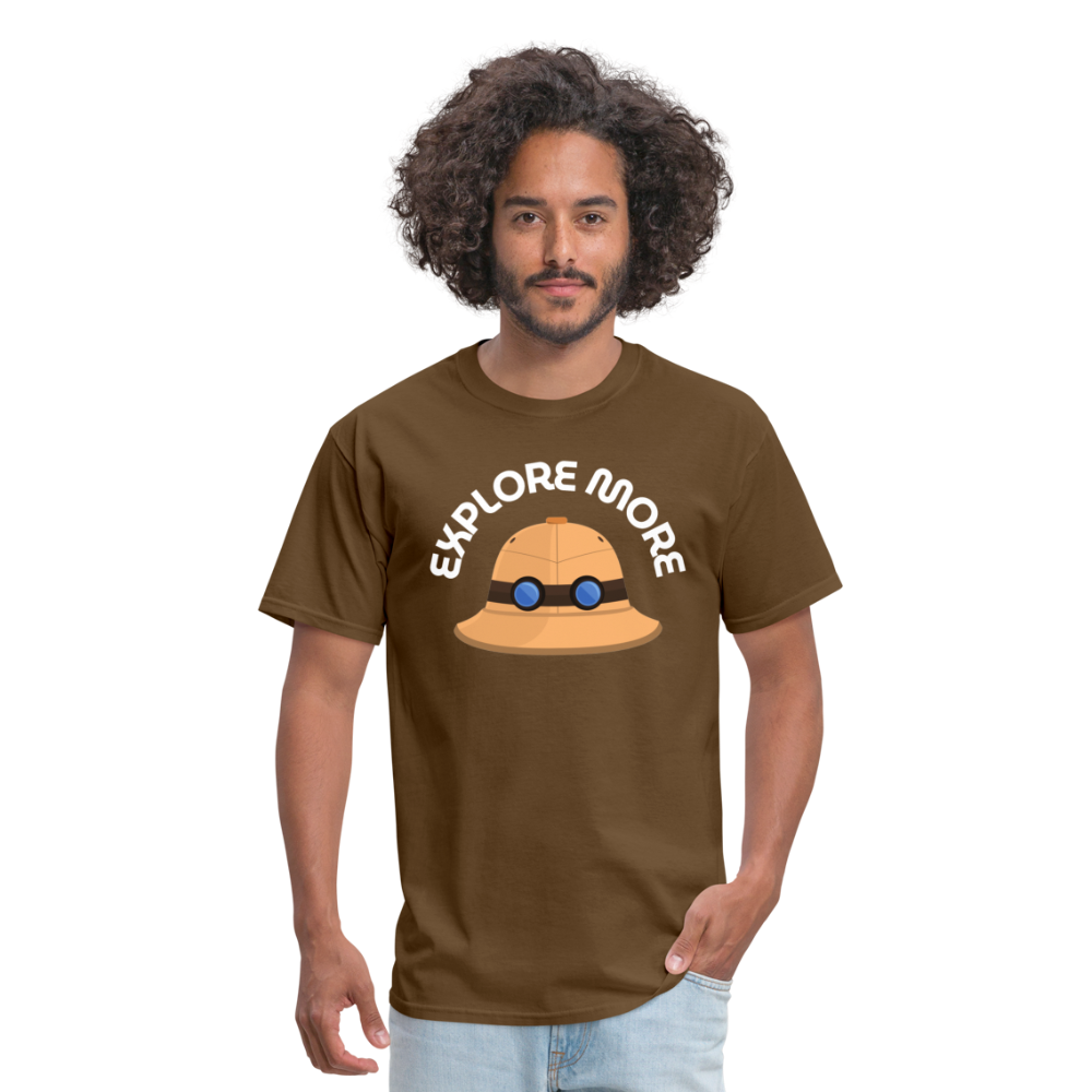TRAVEL TSHIRT - brown