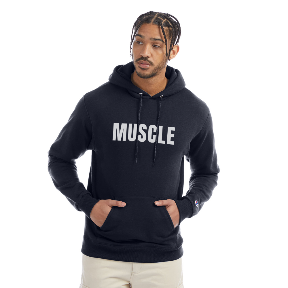 Champion Unisex Powerblend Hoodie - navy