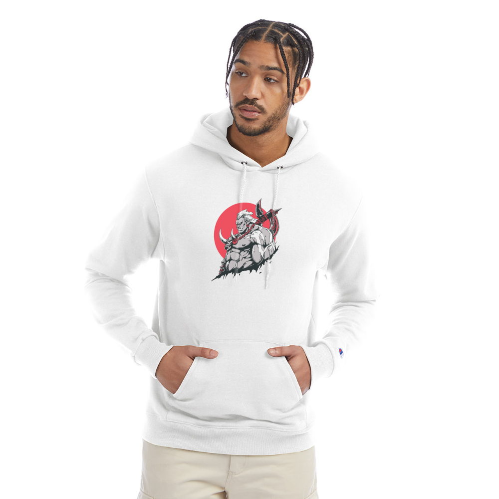 Champion Unisex Powerblend Hoodie - white
