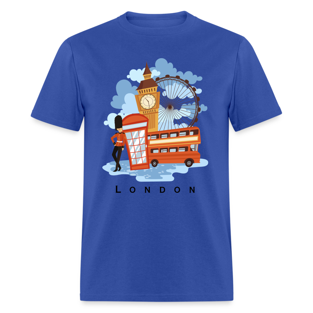 TRAVEL TSHIRT - royal blue