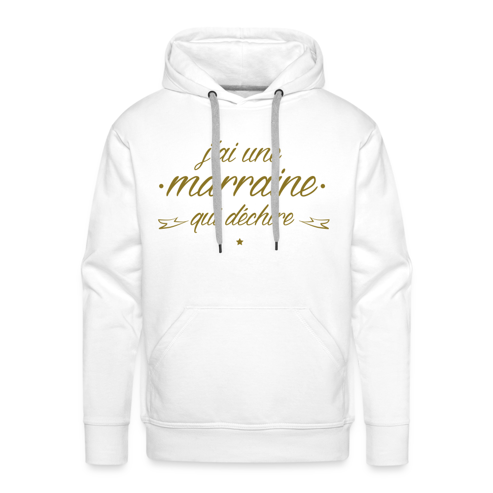 The Amethyst Premium Hoodie - white