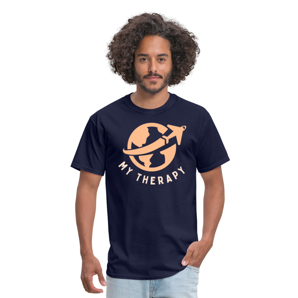 TRAVEL TSHIRT - navy