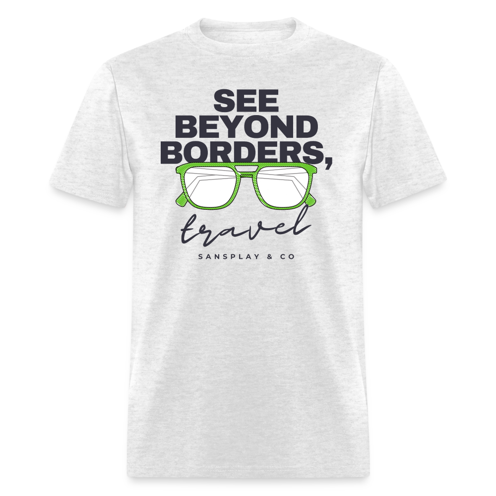 TRAVEL TSHIRT - light heather gray