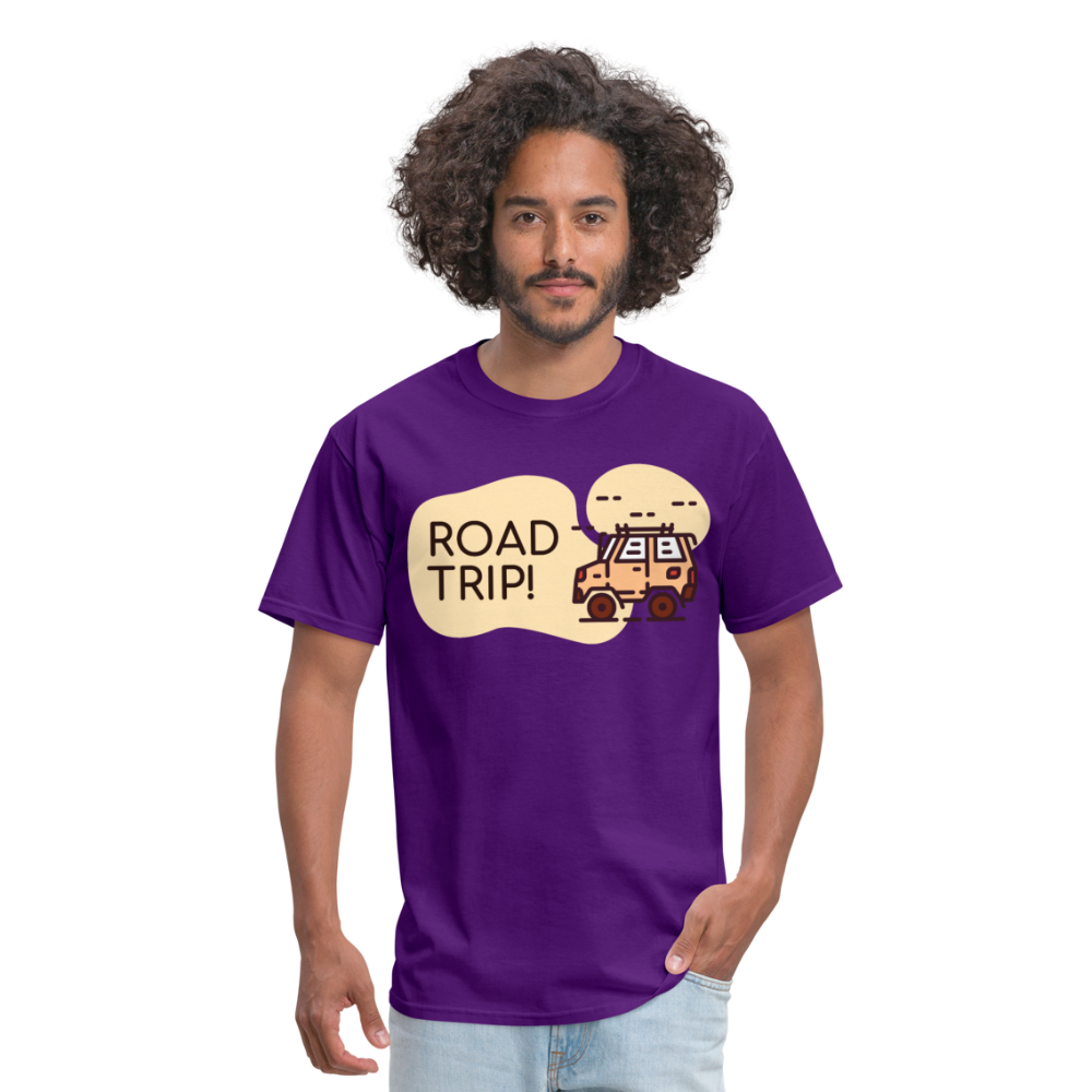 TRAVEL TSHIRT - purple