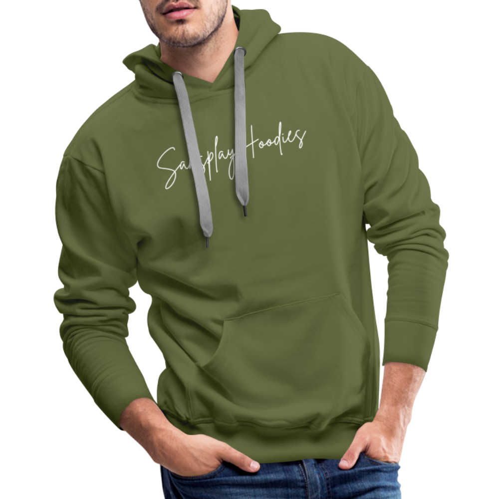 The Amethyst Premium Hoodie - olive green