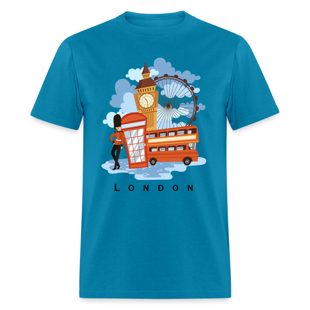 TRAVEL TSHIRT - turquoise