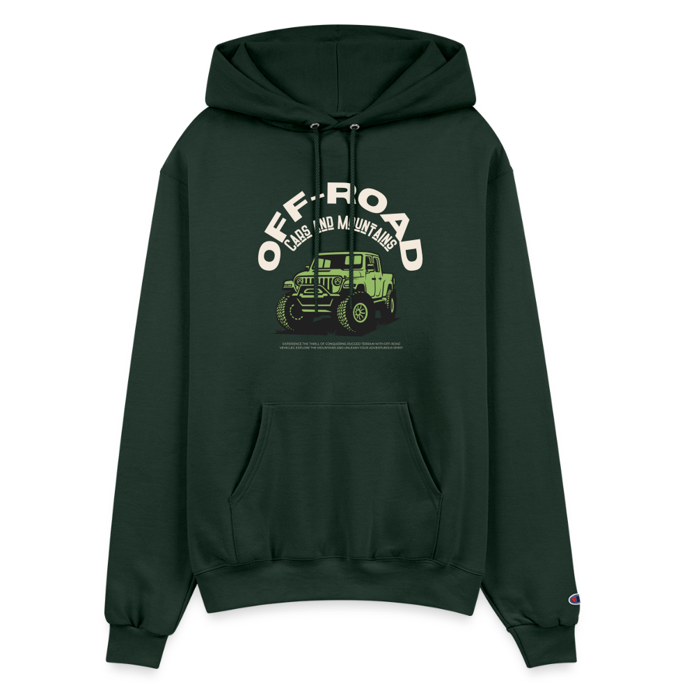 Champion Unisex Powerblend Hoodie - Dark Green