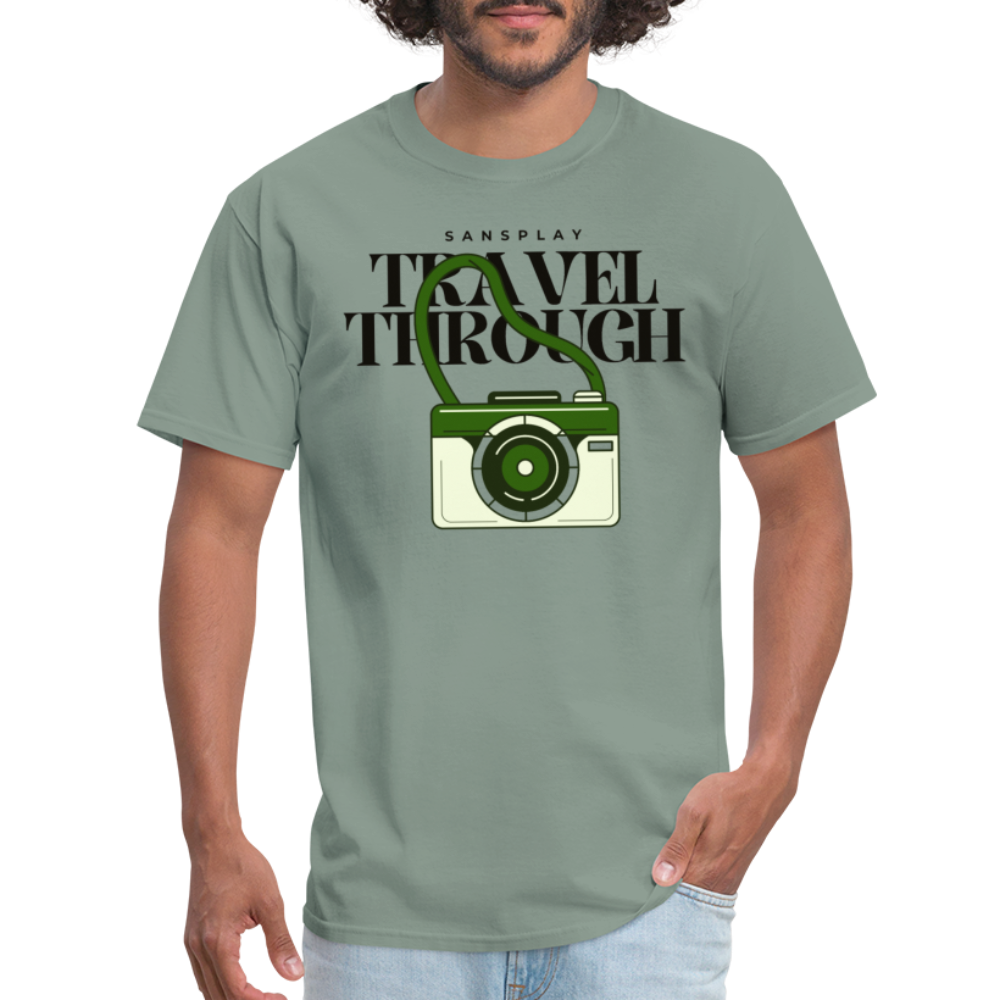 TRAVEL TSHIRT - sage