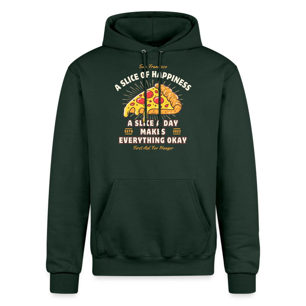 Champion Unisex Powerblend Hoodie - Dark Green