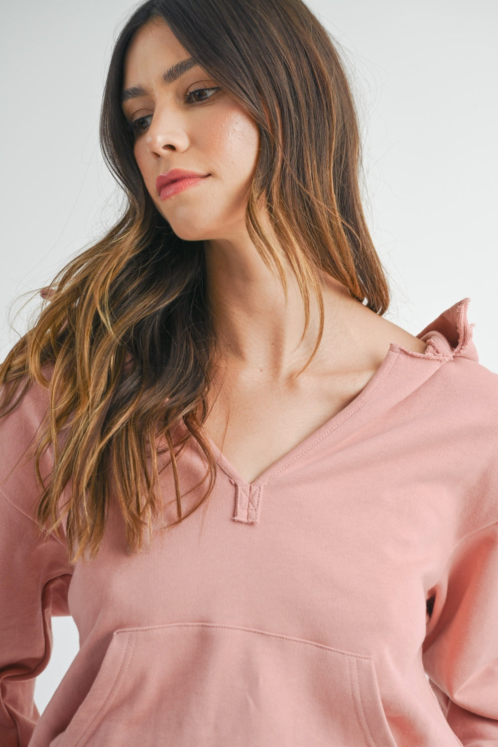 Crafted For You French Terry Hooded Romper